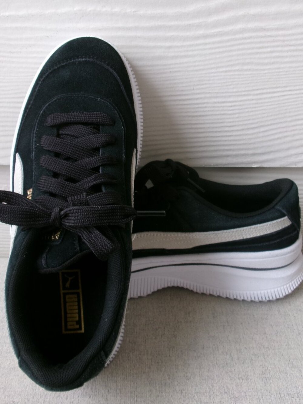 Puma Women's Vintage Mayze Platform Shoes Sneakers Sz 8.5 - Picture 6 of 7